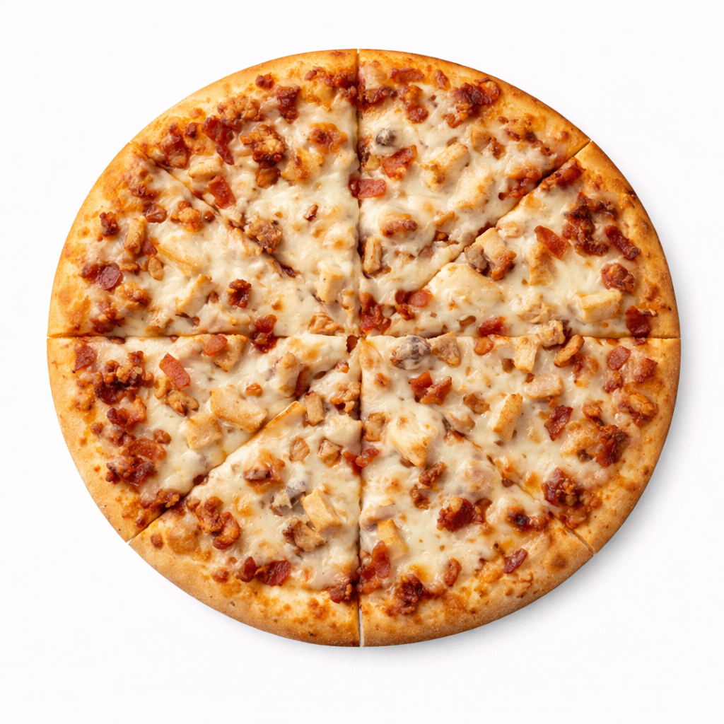 Chicken Bacon Ranch Pizza