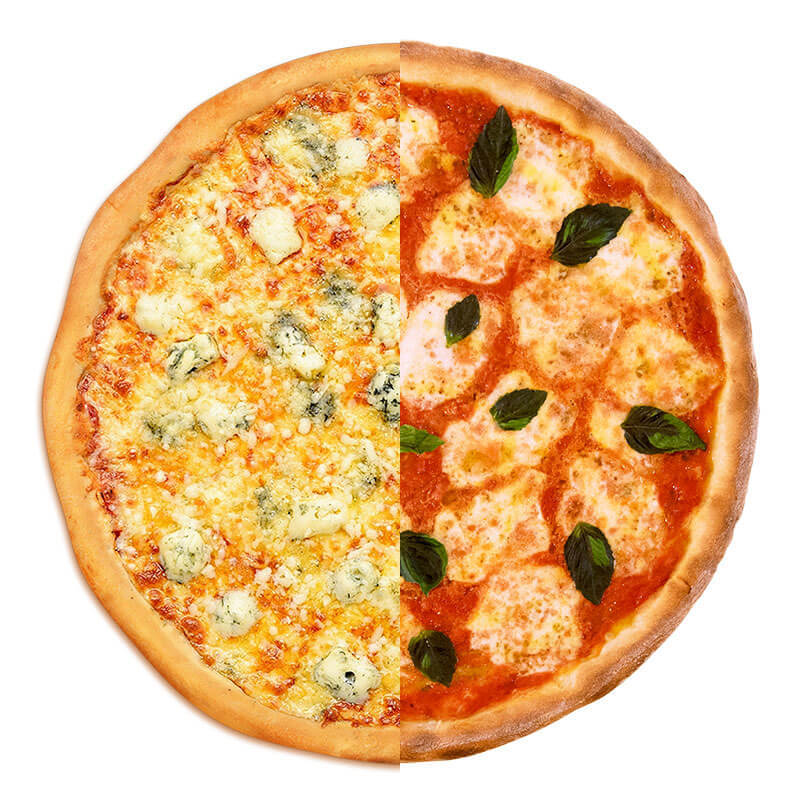 Half & Half Pizza